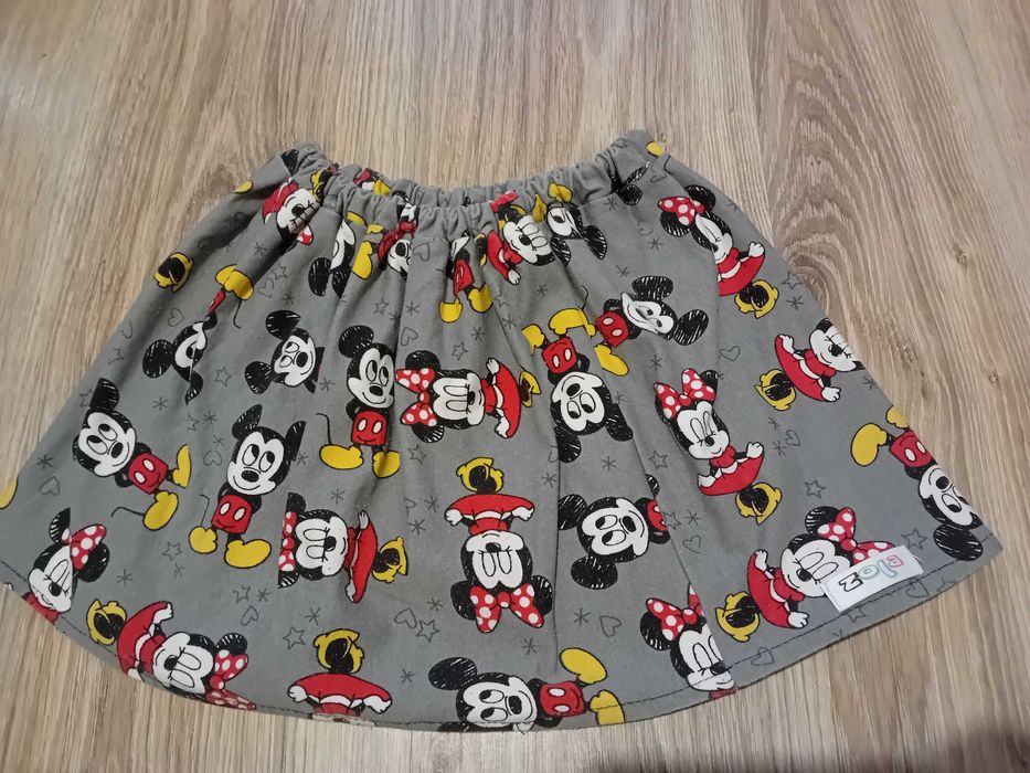 Spodniczka myszka spodnica mini  110-116