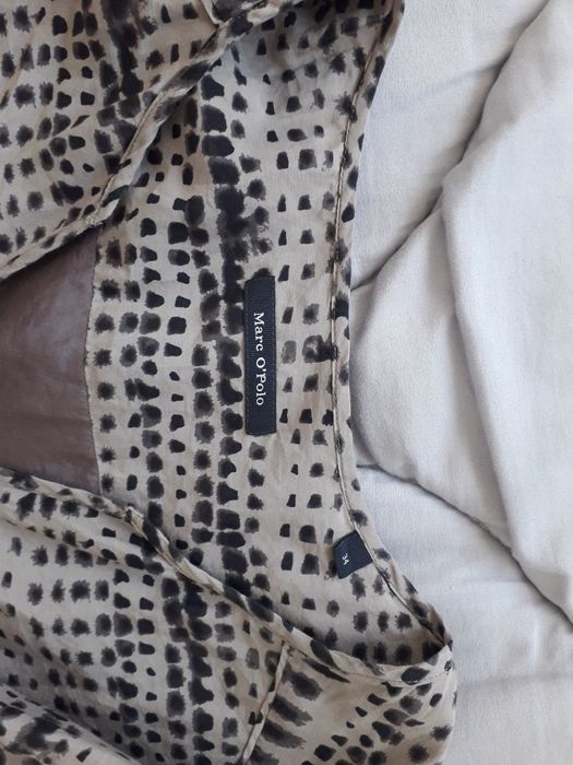 Marc O'Polo sukienka jedwab/bawelna