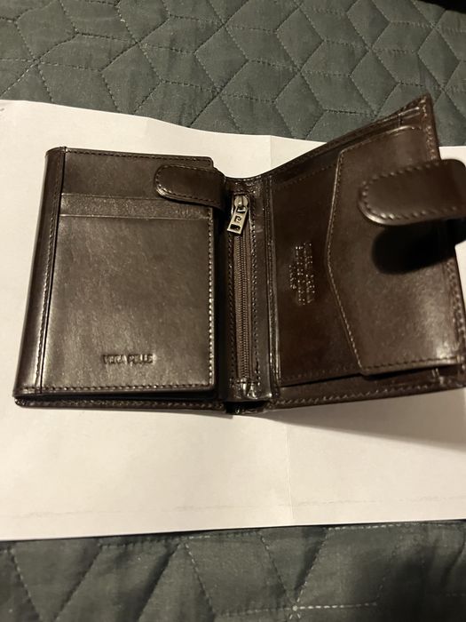Portfel męski Pierre Cardin - ciemny brąz