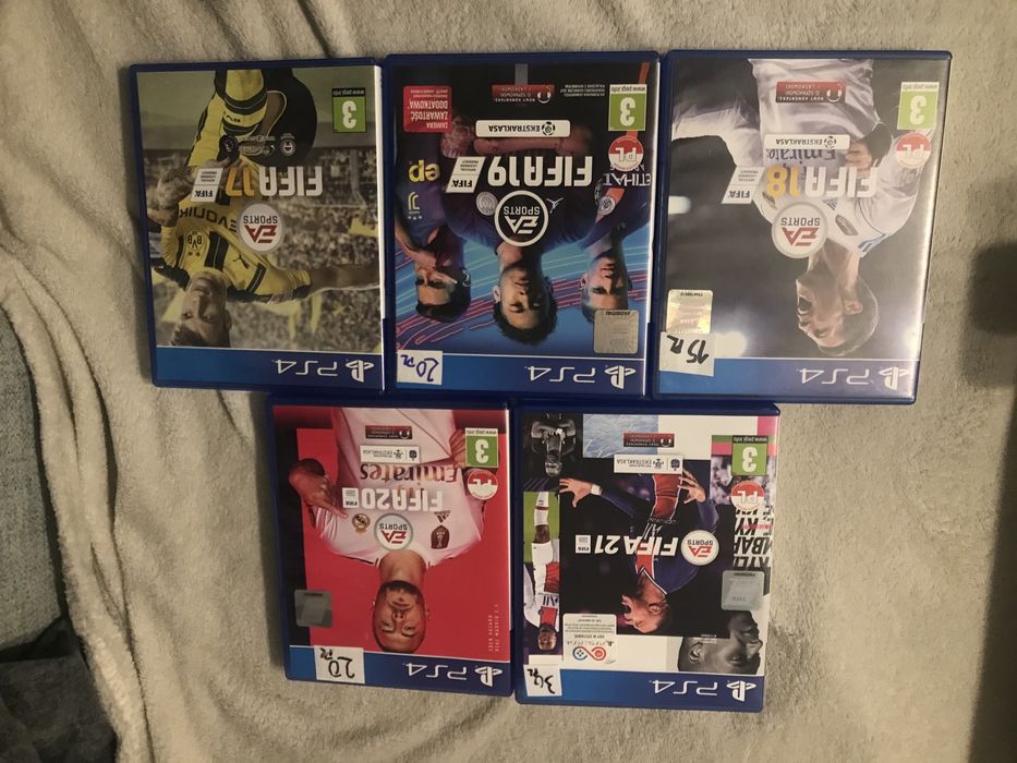 Fifa 19 21 17 zestaw gry na ps4 gra playstation pilka nozna