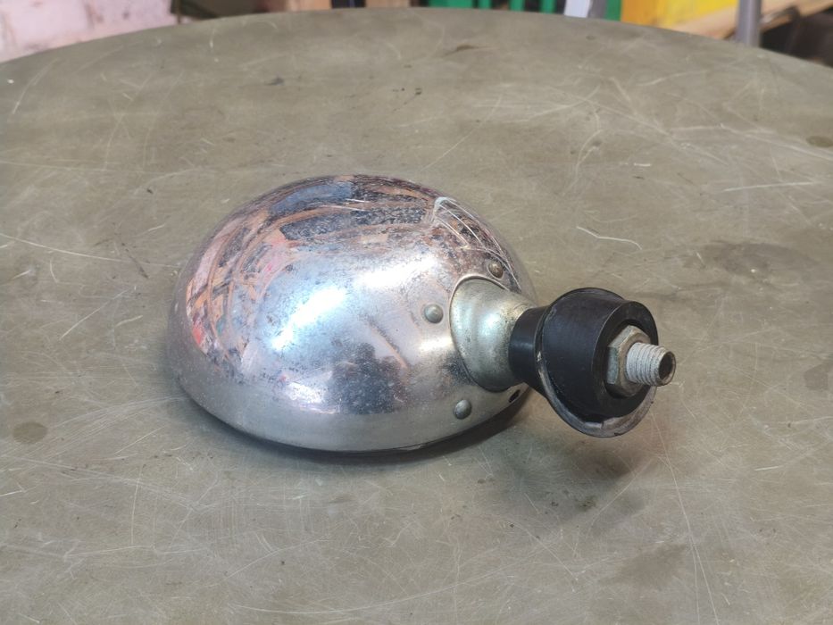 BMW R75 R80 r100 lampa reflektor kierunkowskazy lusterka boczki kołpaki emblemat koguty lampa błyskowa policja Hella KL70 niebieska halogen