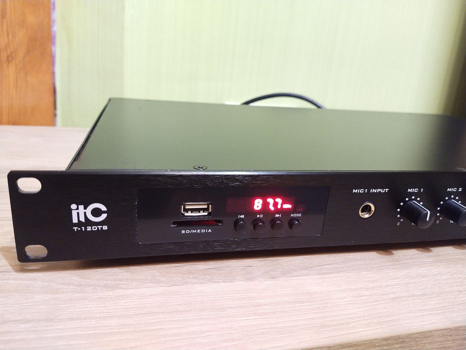 Мікшуючий підсилювач itc T-120TB