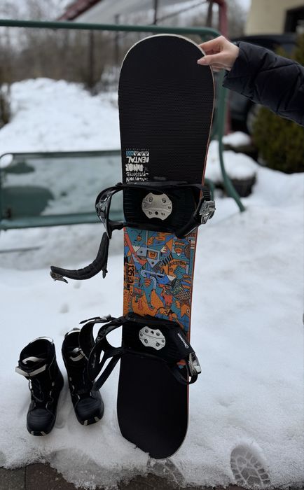 Сноуборд Salomon в комплекті із кріпленням та черевиками Salomon