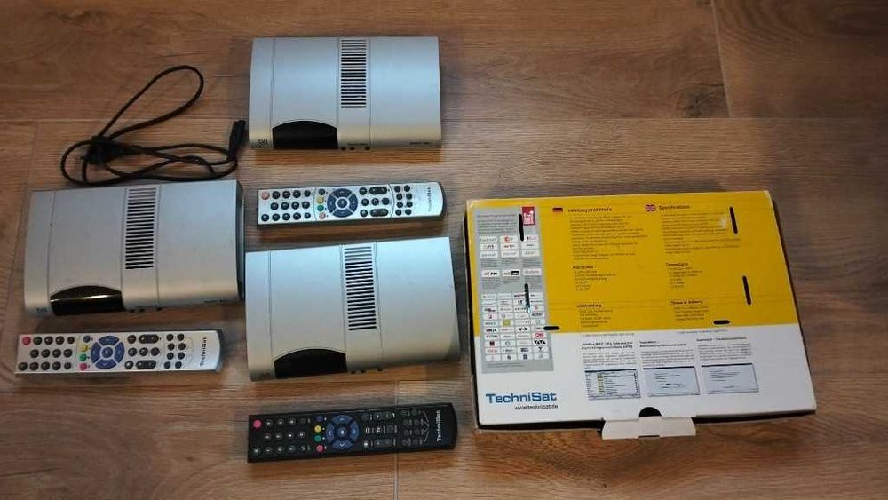Dekodery Technisat DIGIT S2 z pilotami