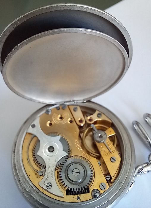 Raridade. Relógio de bolso Louis Roskoph sa Patent. Excelente + .