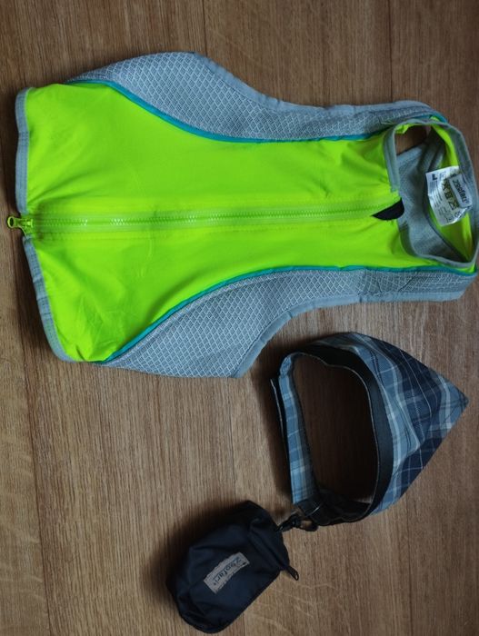 Zestaw dla psa ubranie ubranko kamizelka odblaskowa apaszka bandana wo