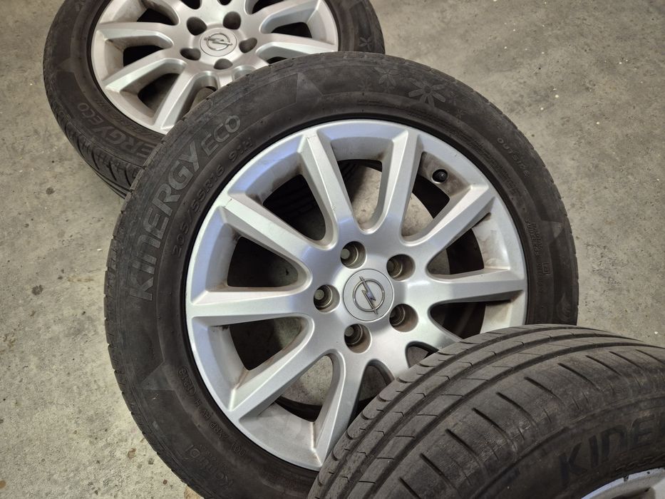 Alufelgi z oponami opel 16" oryginalne 3 szt