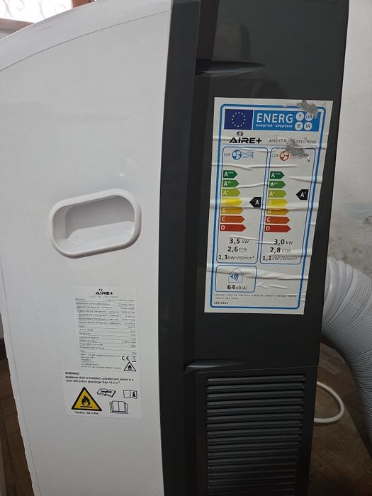Ar condicionado portátil AIRE+ 12.000 BTU (frio e quente)