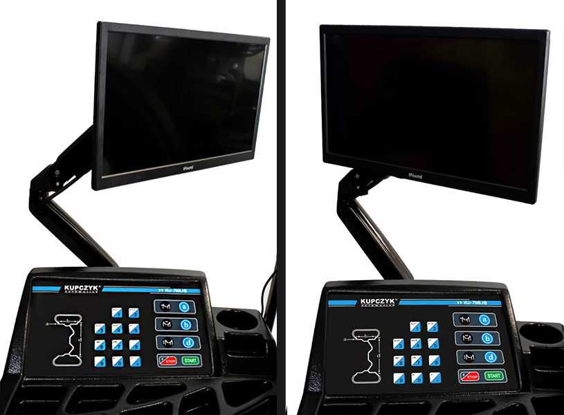 Zestaw Wulkanizacja Montażownica KM-24A Wyważarka KW-700LHB Kupczyk