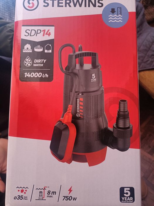 Motor/ bomba de água 750w