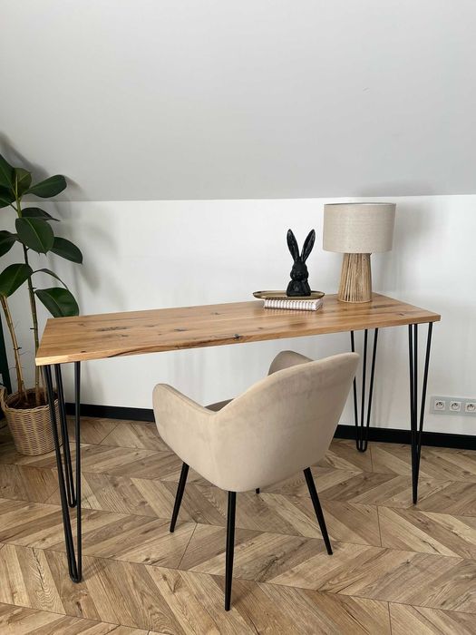 Biurko DĄB Rustykalny OFIS 140cm x 82cm x 48cm LITE DREWNO