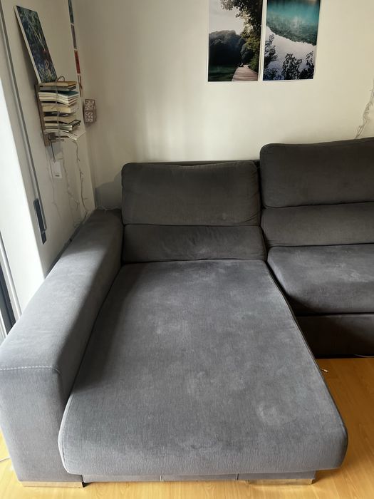 Sofá motorizado com chaise long