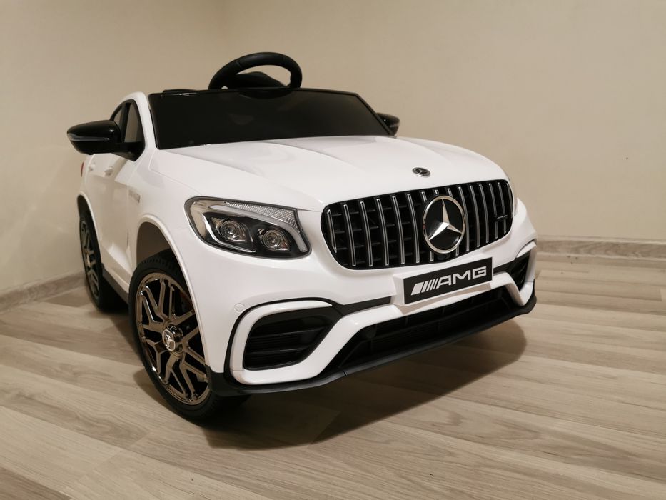 Pojazd na akumulator Mercedes GLC 63S 4x4 Koła Eva,Pilot, Pasy, MP3