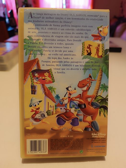 Olá Amigos. Filme Infantil VHS
