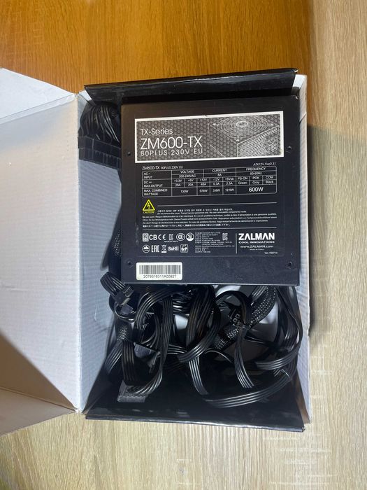 Блок питание Zalman ZM600-TX 600W