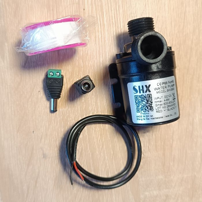 Насос помпа безщітковий для води 12V 19W
600 л/год