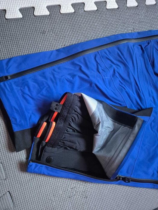 Nowe męskie extra spodnie membranowe hardshell Salewa Goretex PRO 50/L