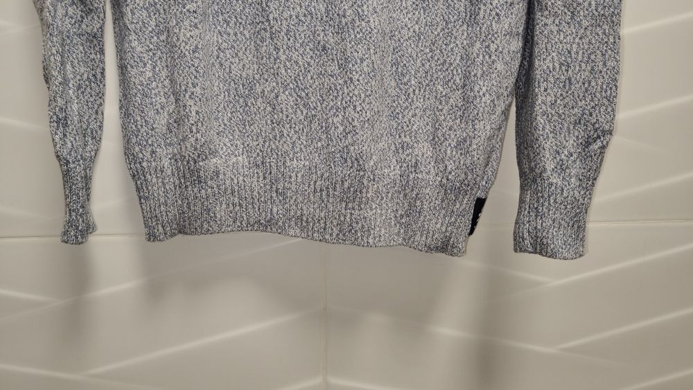 Sweter Superdry r. L stójka niebieski