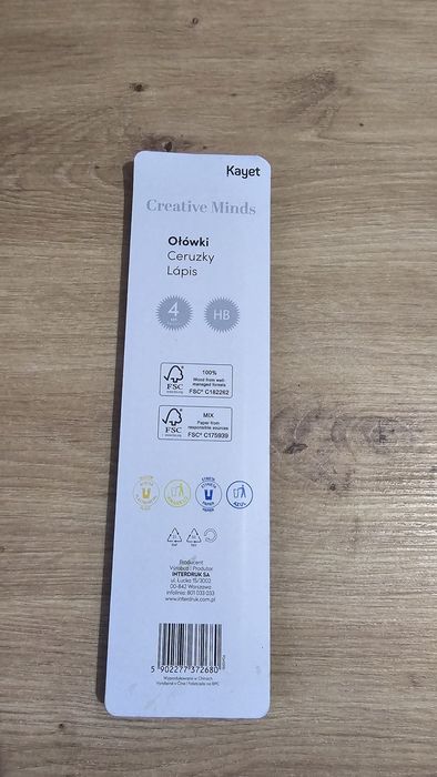 Nowe ołówki szkolne