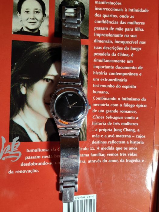 Swatch Irony prateado
