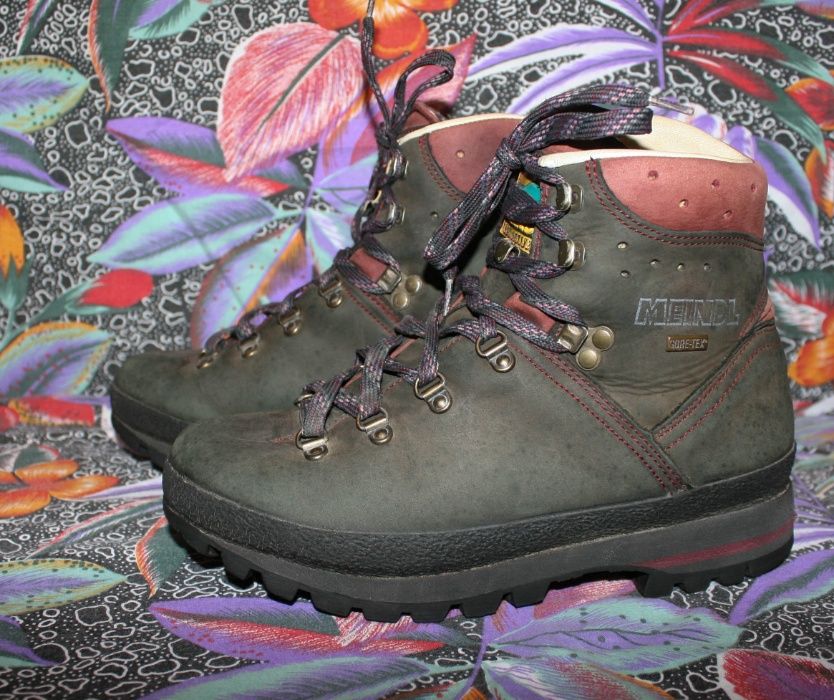 Горные походные кожаные ботинки Meindl For Actives,Gore-Tex,Vibram