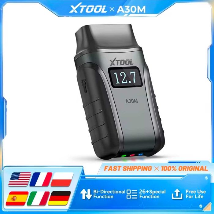 XTOOL A30M Interfejs Diagnostyczny Pełny System Dwukierunkowy