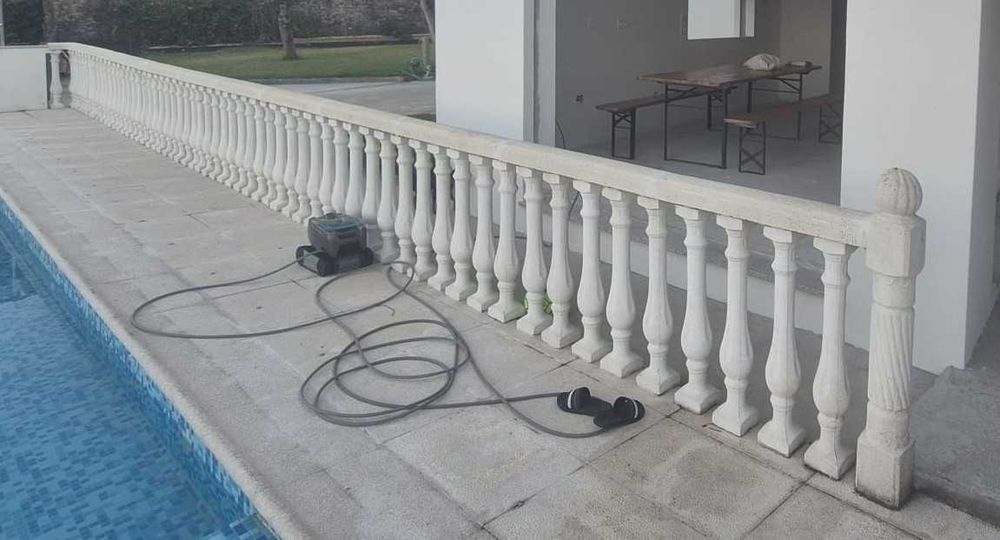55 balustres et corrimao para muro ou divisao