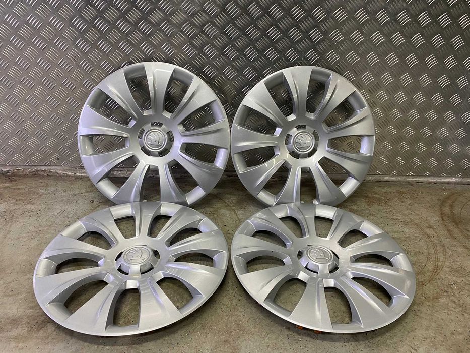 Kołpaki Dekielki Skoda 17" Cali Oryginalne Adax Koźle