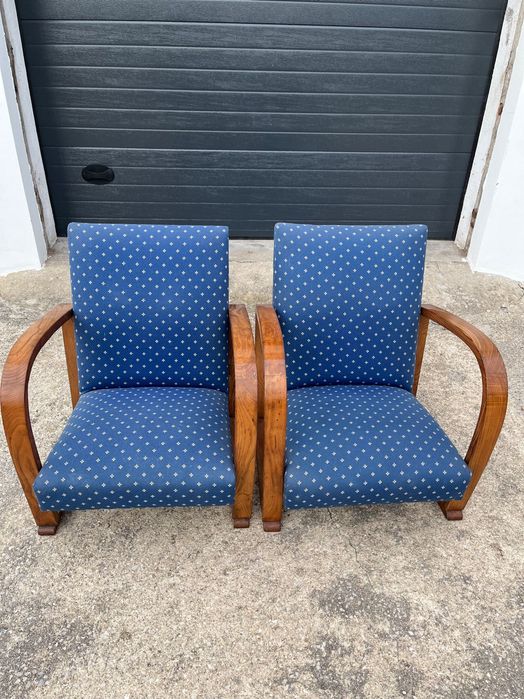 Poltronas vintage estilo Art Déco
