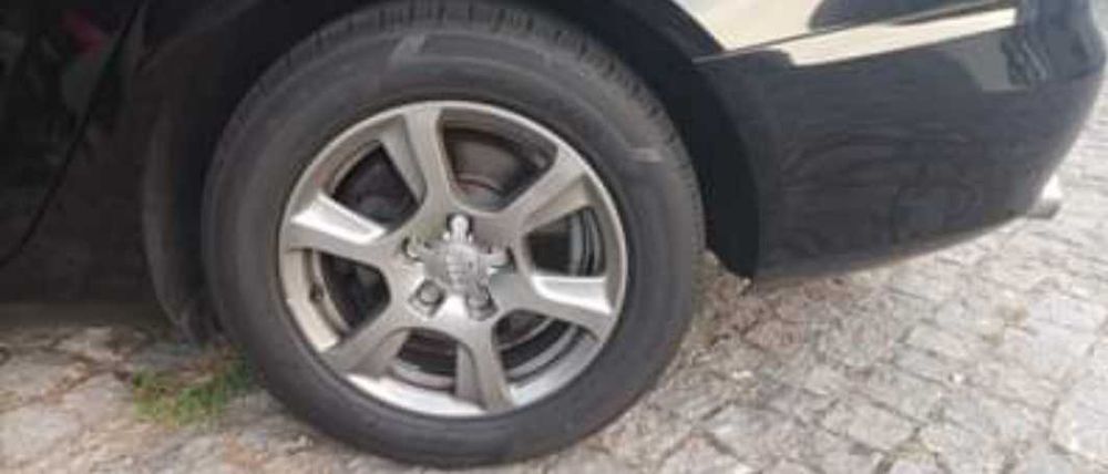 Jantes Audi 16 " + pneus semi novos