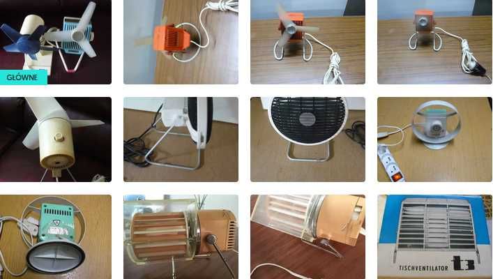 Wentylatory Zefir lata 70-te Predom i inne zamienię sprzedam