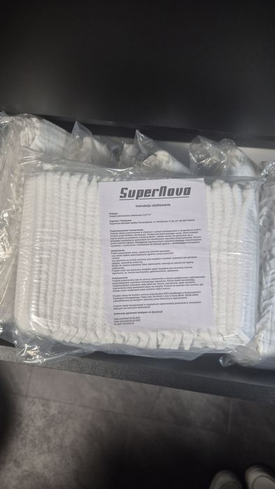 Czepki jednorazowe 100szt x 10 paczek