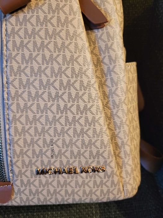 Plecak damski beżowy