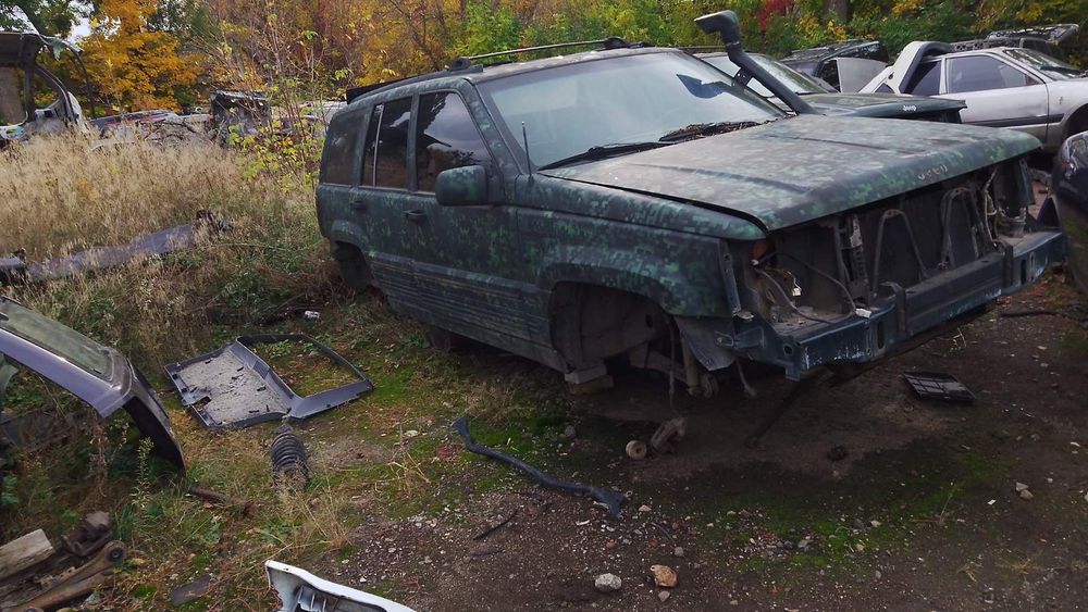 Бампер grand cherokee zj по болтам
