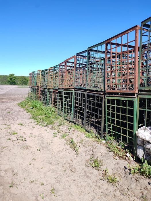 Skrzynie matalowe, skrzyniopalety, kosze