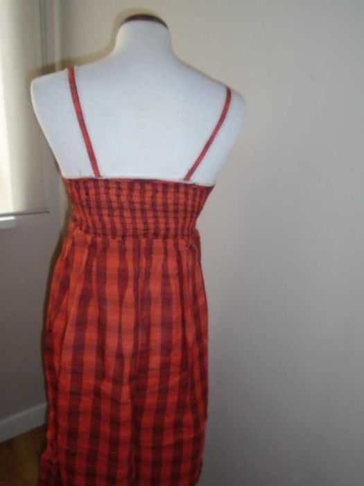 Vestido vintage com elástico