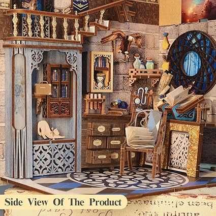 Miniaturowy domek Book Nook Pracownia alchemika CuteBee