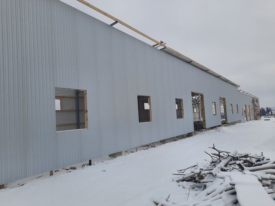 Металоконструкції,ангари,ферми.