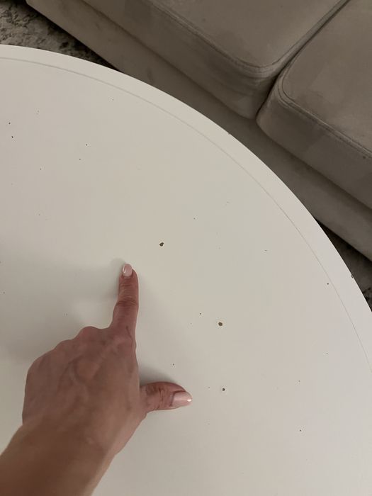Stolik kawowy IKEA Kragsta biały
