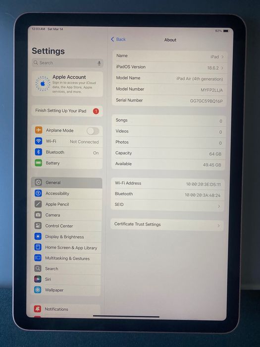 Apple iPad Pro 11 Air 4 SIM!СВІЙ! Новий!