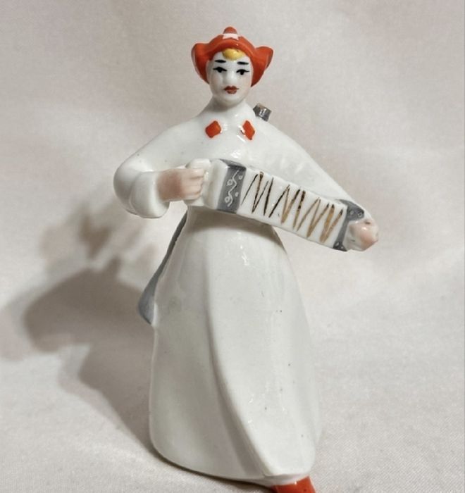 Статуетка футболімт срср порцеляна