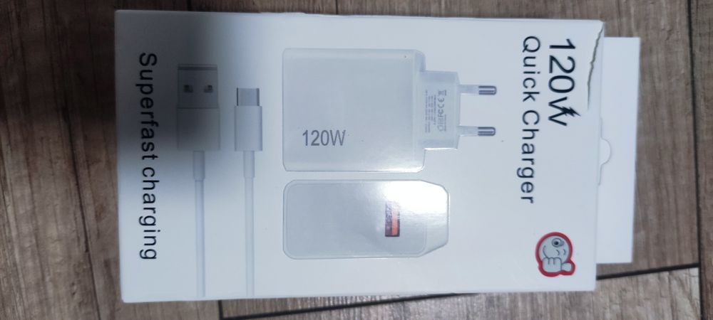 Nowa super szybka ładowarka 120W