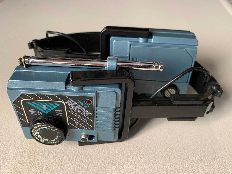 Vintage AM/FM Foldable Headphone Radio