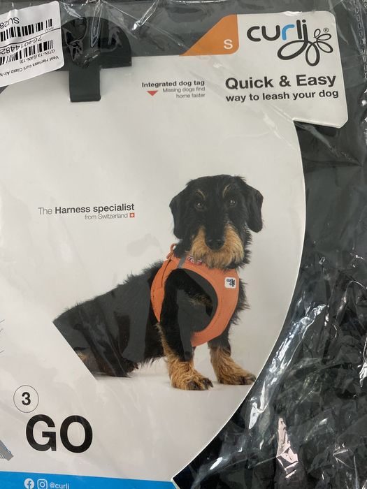 Curli Peitoral para Cão,Vest Air Mesh Preto XL