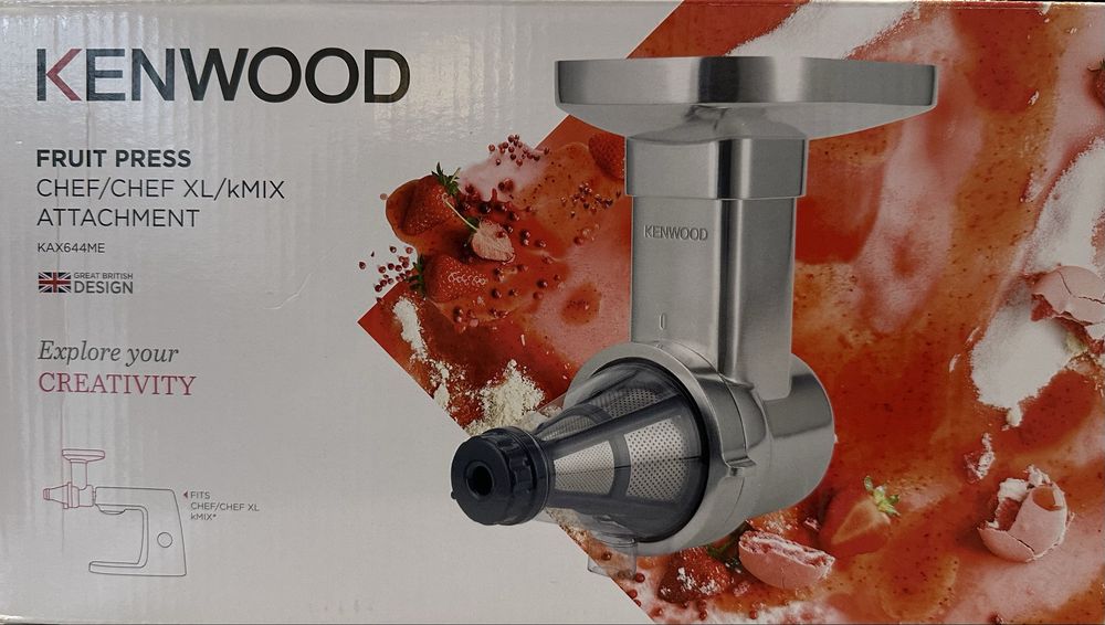 Насадка-прес для фруктів/ягід KENWOOD KAX644ME