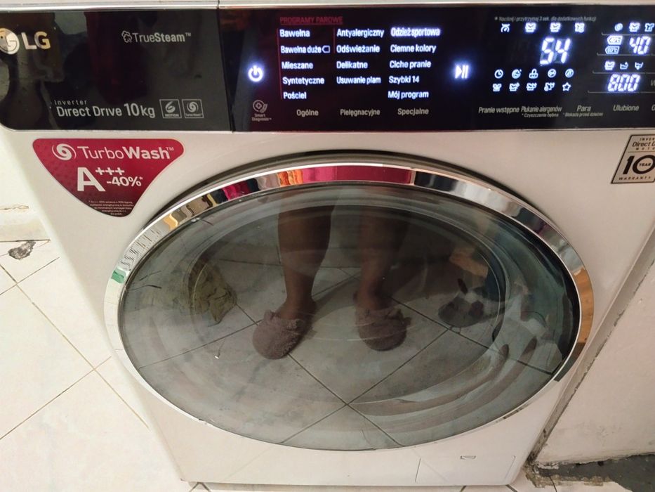 Pralka LG 10 kg 1400 obr. Sprawna GWARANCJA