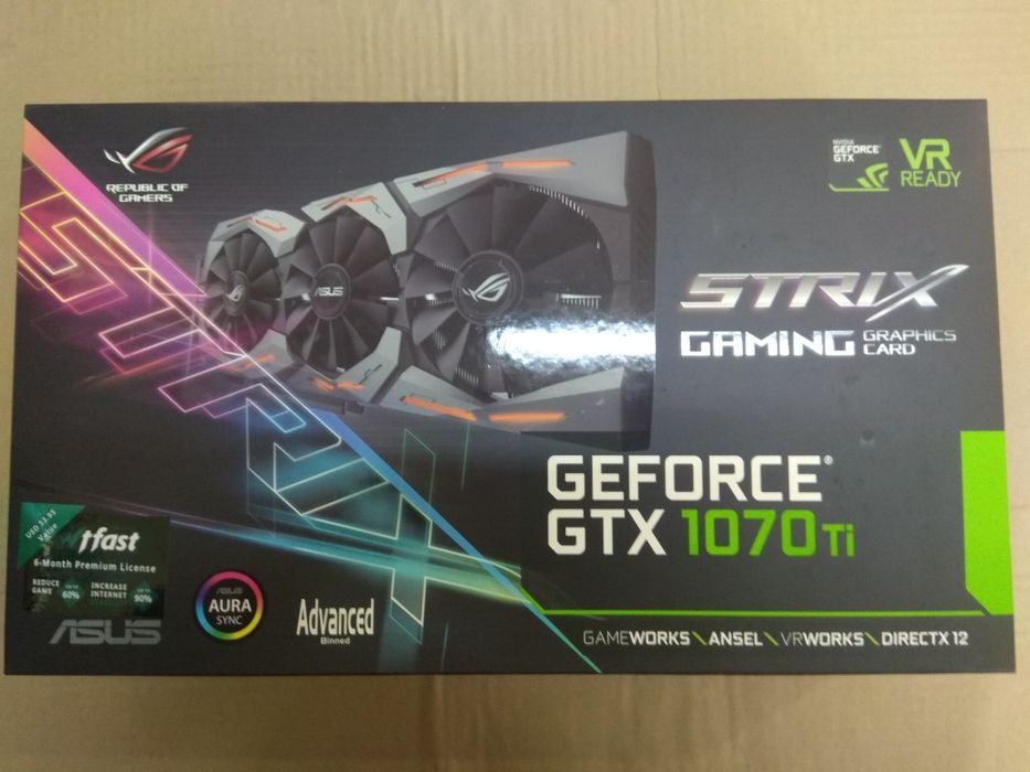 Asus GEFORCE GTX 1070 ti