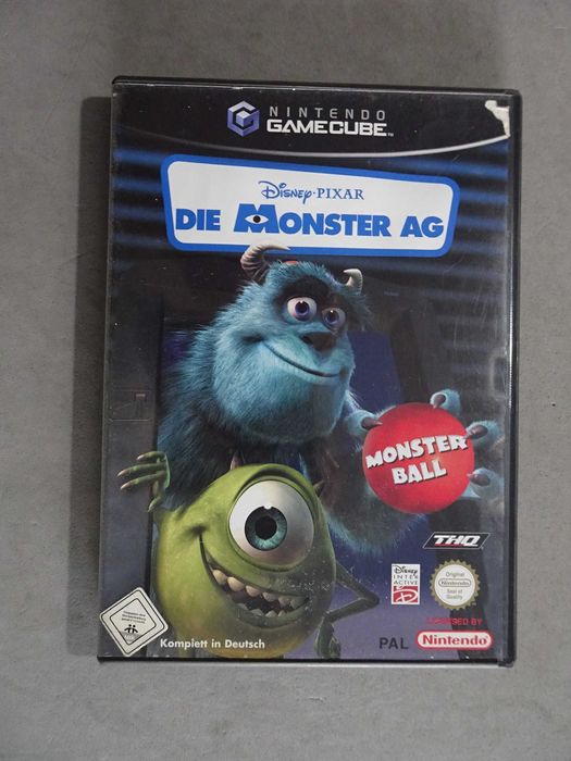 Jogo Gamecube Game Cube - Disney - Die Monster AG - Monster Ball