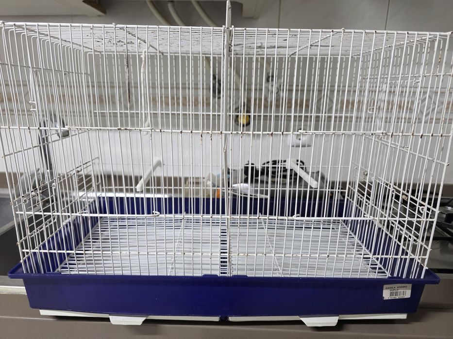 3 Gaiolas usadas em bom estado