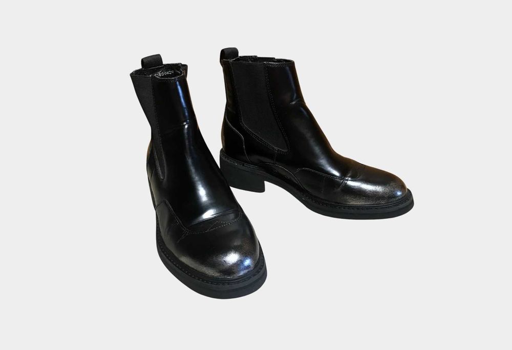 Шкіряні черевики челсі бренду G-Star Raw